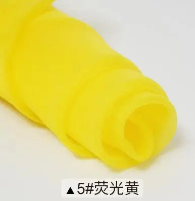 Sheer Organza Fabric Roll - Wedding Party Decoration Material For Romantic Birthday And Event Decor