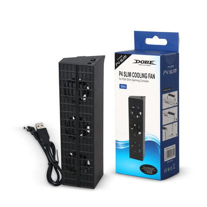 PS4 Slim Cooling Fan with Temperature Control — Game Console Accessory