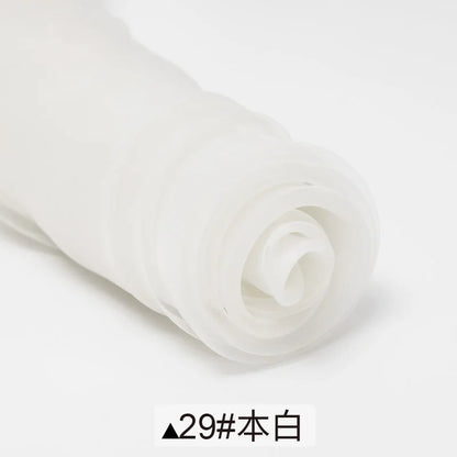 Sheer Organza Fabric Roll - Wedding Party Decoration Material For Romantic Birthday And Event Decor