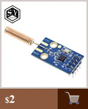 CC1101 Wireless Transceiver Module with SMA Antenna – 315/433/868/915MHz for Arduino