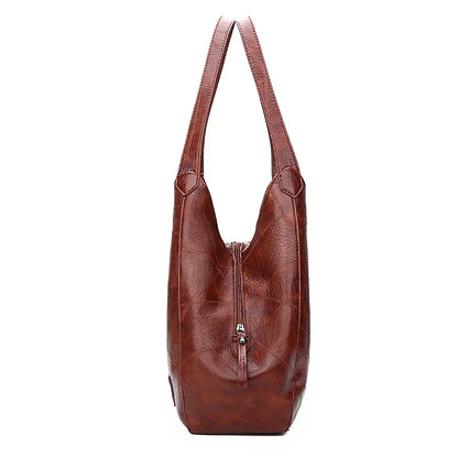 Yogodlns Vintage Women's Handbag - Designer Luxury Shoulder Tote, Fashion Brand Top-Handle Bag