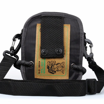 RUIL 2022 Men’s Crossbody Bag - Classic Oxford Waist Pack & Messenger Bag for Everyday Carry