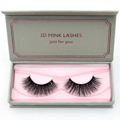 Visofree 3D Mink Lashes – High Volume Natural Black False Eyelashes #108, #109, #110