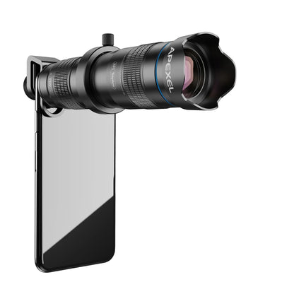 APEXEL 28X Telephoto Phone Lens - HD Smartphone Camera Zoom Monocular with Mini Selfie Tripod