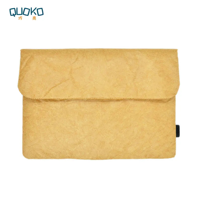Vintage Laptop & Tablet Bag Cover — Fiber Paper Sleeve Case for iPad Pro 12.9" (3rd/4th Gen), Pro 11, Mini 6 8.3"