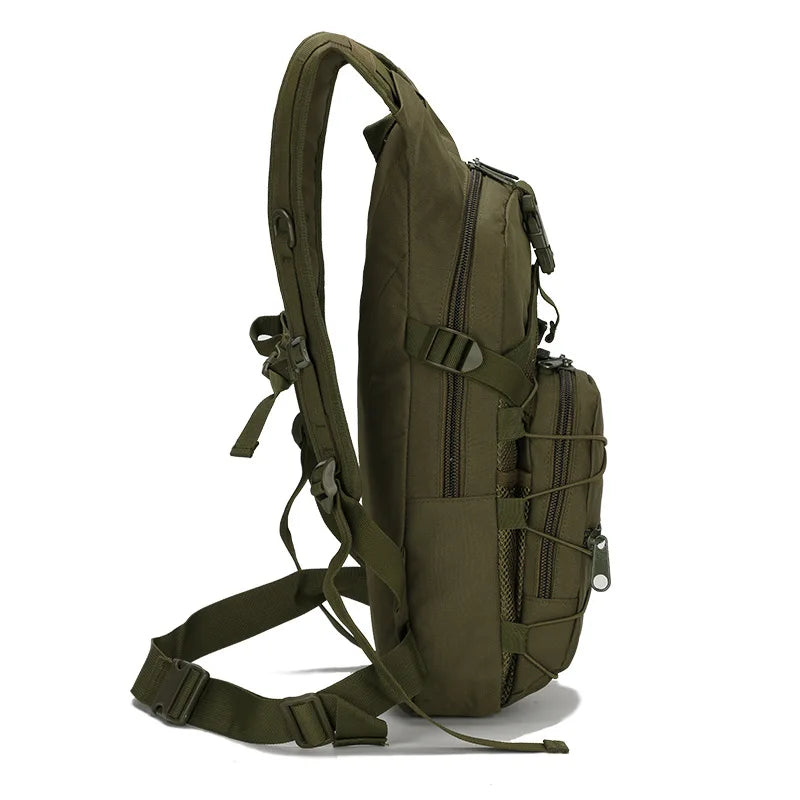 15L Molle Tactical Backpack – Outdoor Sports Bicycle Bag for Cycling, Hiking, Climbing, Camping & Fishing with Hydration Support