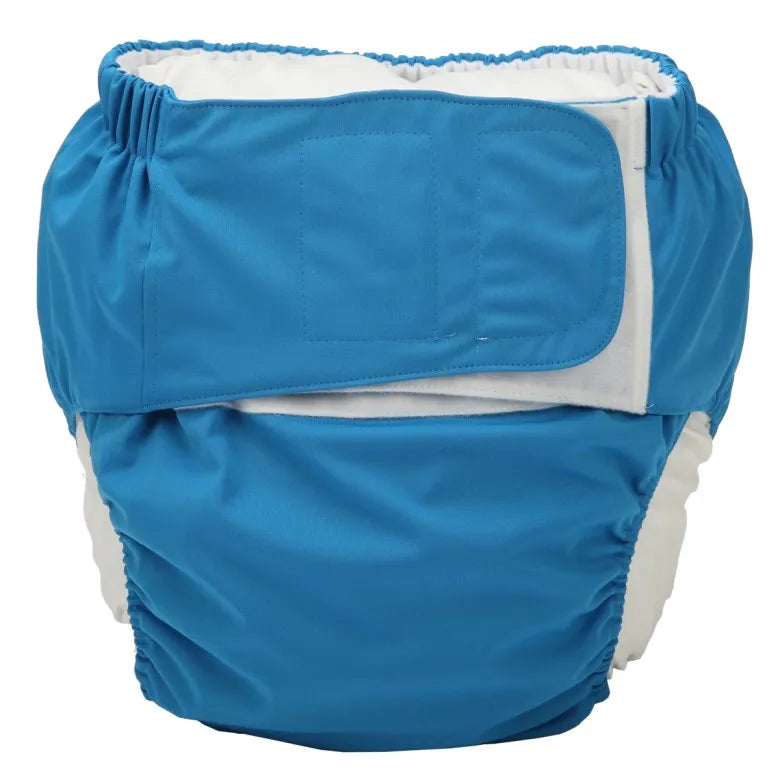 Sigzagor XL Adult Cloth Diaper – Reusable Pocket Nappy with Hook & Loop for Urinary Incontinence 68–128 cm Waist