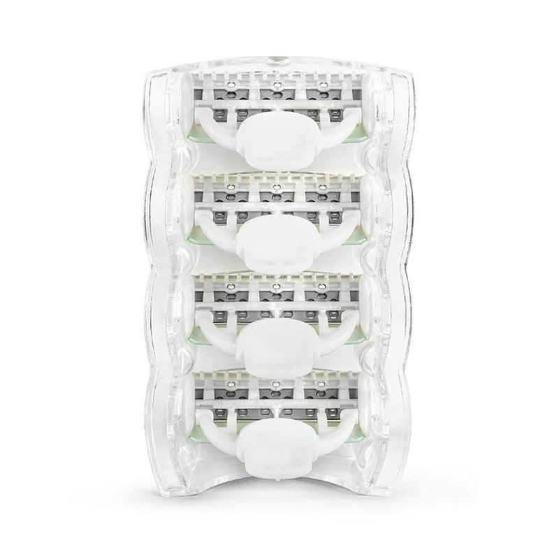 QShave Green Series Women’s Razor — 5-Layer X5 Blade Hair Remover for Bikini & Legs, Valentine’s Day Gift