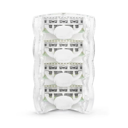 QShave Green Series Women’s Razor — 5-Layer X5 Blade Hair Remover for Bikini & Legs, Valentine’s Day Gift