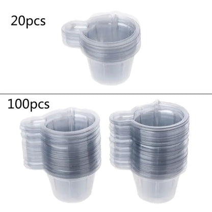 20PCS/100PCS 40ML Plastic Disposable Cups – Dispenser for DIY Epoxy Resin & Jewelry Making