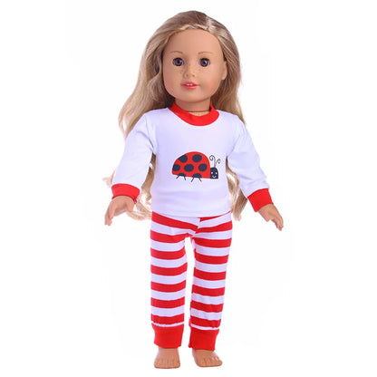 15-Style Doll Pajamas & Nightgowns – Cute Patterns for 18-Inch American & 43cm Born Dolls, Doll Accessories Toy
