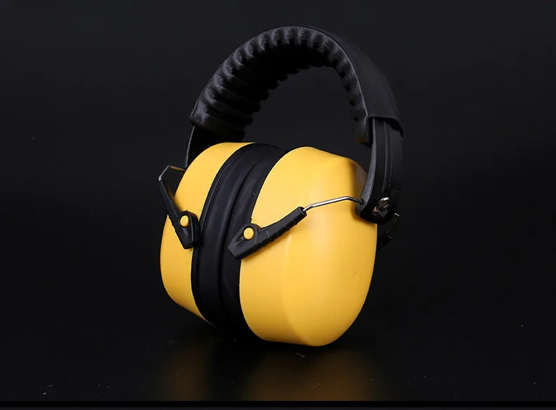 Work Safety Earmuffs – Anti-Noise Portable Ear Protectors for Work, Study, Sleeping, Woodwork & Shooting