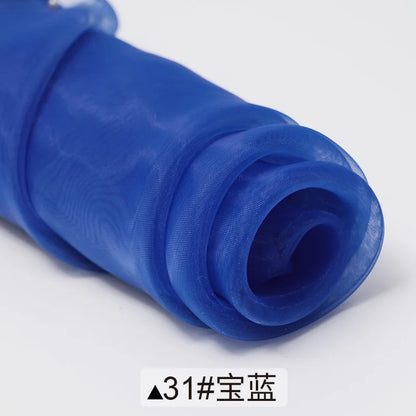 Sheer Organza Fabric Roll - Wedding Party Decoration Material For Romantic Birthday And Event Decor