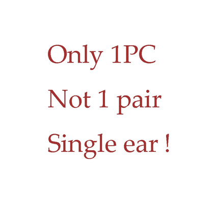 6/8/10/12 mm Magnetic Health Earrings – Popular Non-Piercing Ear Studs for Men, Women, and Kids, Punk Style