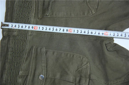 Men's Motorcycle Jeans – Featherbed Riding Pants, Standard Version for Car Ride & Summer Riding
