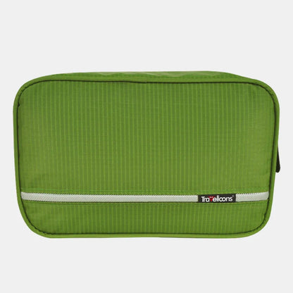 Hanging Travel Toiletry Bag | Organizer Kit for Men & Women with Cosmetics & Makeup Storage