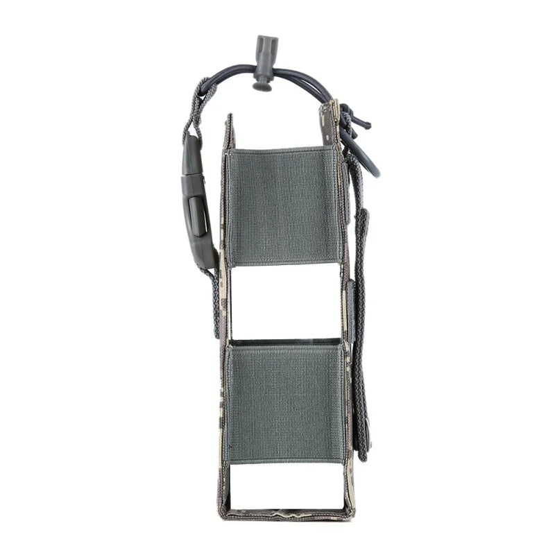 MOLLE Water Bottle Holster Pouch - Outdoor Sports, Hiking, Camping & Travel Canteen Holder EDC Tool Waist Bag