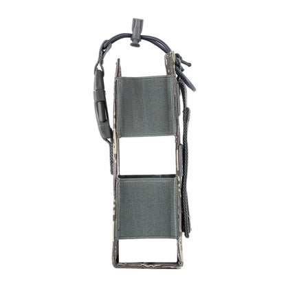 MOLLE Water Bottle Holster Pouch - Outdoor Sports, Hiking, Camping & Travel Canteen Holder EDC Tool Waist Bag