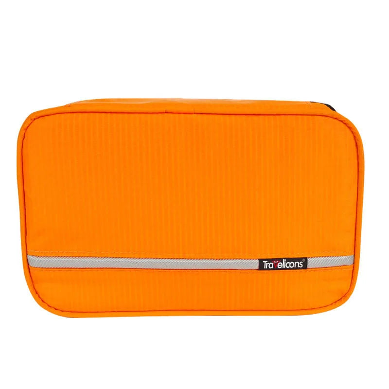 Hanging Travel Toiletry Bag | Organizer Kit for Men & Women with Cosmetics & Makeup Storage