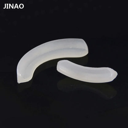 JINAO 2-Piece Grillz Molding Bar – Reusable Silicone Fitting Mold for Top & Bottom Hip Hop Teeth Grillz