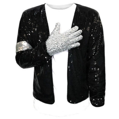 Michael Jackson Billie Jean Costume - Celebrity Performance Outfit For Show Party Birthday And Halloween Events