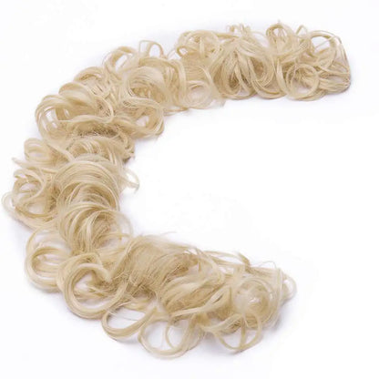 BENEHAIR Messy Hair Bun – Synthetic Chignon Hairpiece Scrunchy for Women Updo Styling