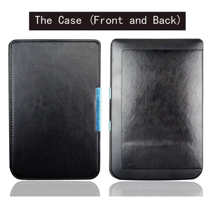 PB 626 Plus Leather Case Cover – eReader Case for Pocketbook Touch Lux 3 & PocketBook 626 Ebook Skin