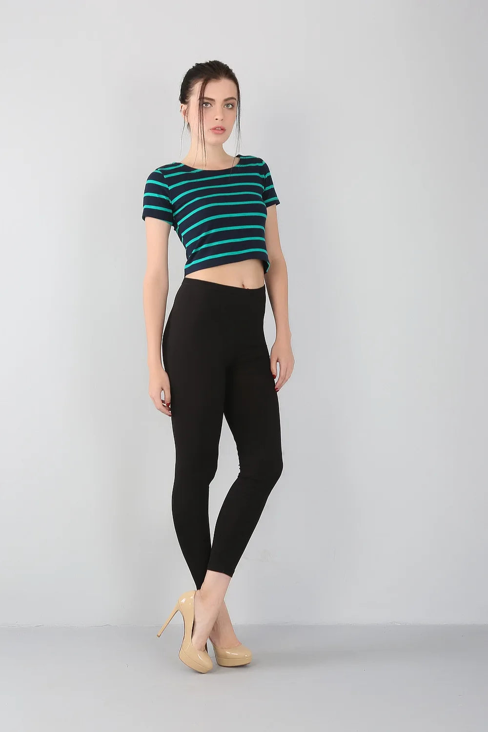 2023 Women's Bamboo Fiber High Elastic Slim Leggings – Plus Size 2XL-7XL, Spring & Summer Fashion