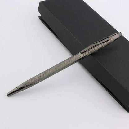 Luxury Twist Wave Metal Ballpoint Pen – High-Quality Drawing & Writing Pen for Office and School