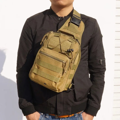 Tactical Rover EDC Shoulder Sling Backpack – Waterproof Outdoor Hiking, Camping & Concealed Carry Hunting Daypack