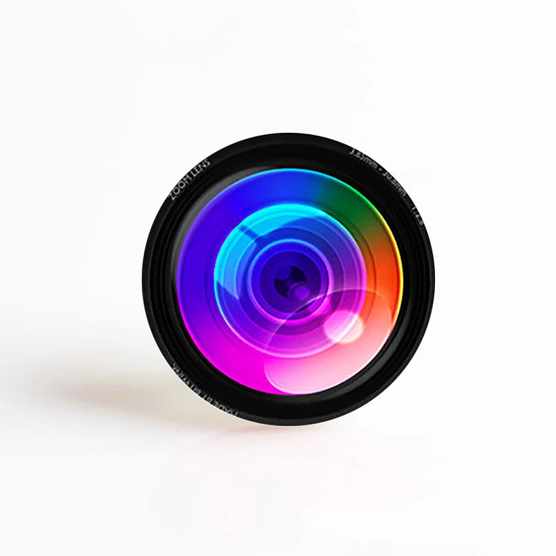 5Pcs 25mm Camera Lens Photo Print Glass Cabochon DIY Jewelry Pendant Supplies Handmade Cameo Accessories Set