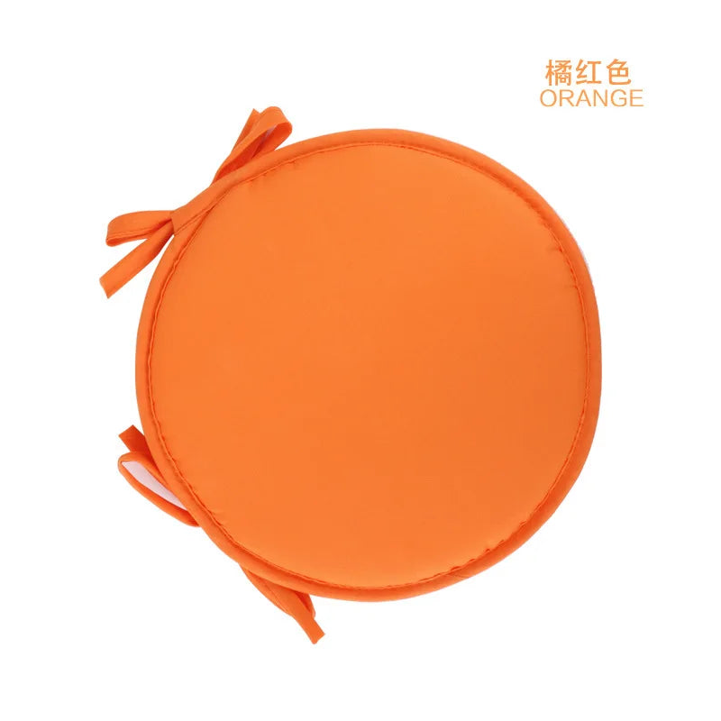 Round Chair Cushion – Candy Color Seat Pad with Drawstring, Home Decor & Office Chair Cushion, 30cm & 38cm