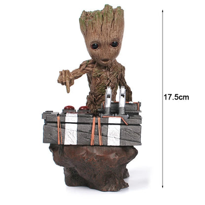Marvel Guardians of the Galaxy Groot Statue – Cute Baby Tree Man PVC Anime Action Figure Toy Collectible Gift