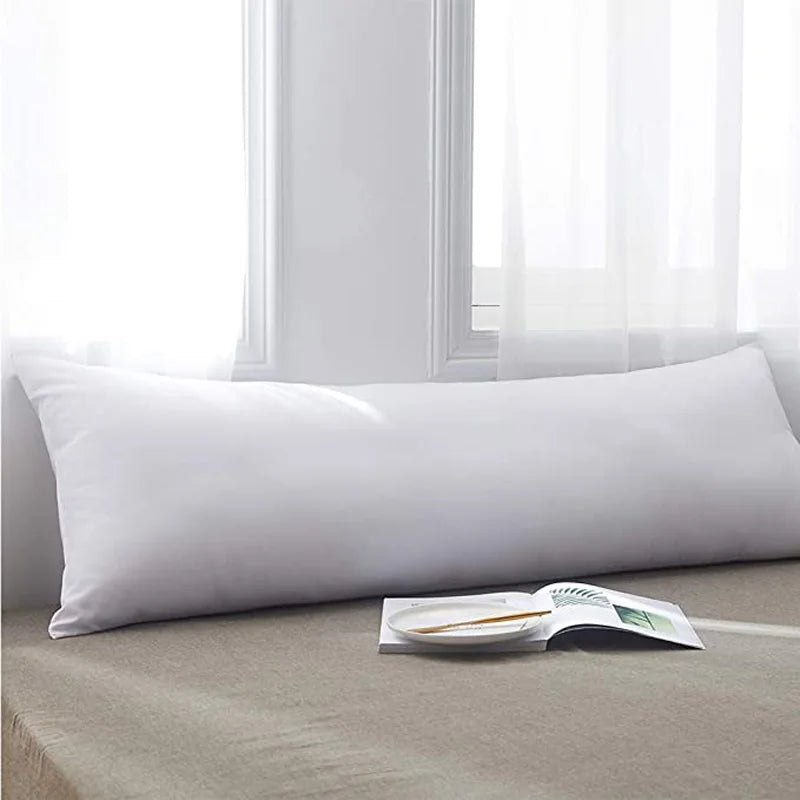 Full Body Pillow Insert – 50x160cm/50x150cm/120x40cm Long White Hug Pillow, Anime Dakimakura Rectangle Cushion