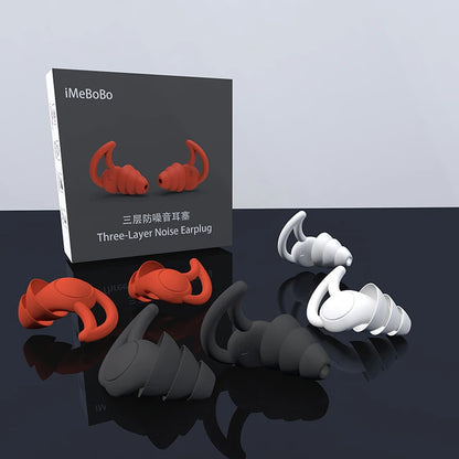 Universal Sleep Earplugs – Noise Reduction Ear Plugs for Comfortable Rest & Noise Blocking