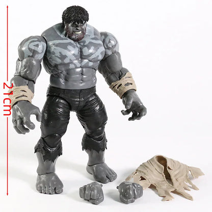Gray Red Hulk Collectible Action Figure – Model Doll Decoration Toy