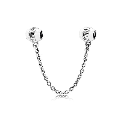 Original Alloy Bead Family Love Heart Pendant Charm - Mom & Dad DIY Jewelry for Pan Bracelets & Necklaces