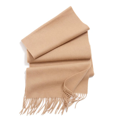 Solidlove Women’s Wool Winter Scarf – 100% Wool Cashmere Poncho Wrap, Fashionable Adult Scarf for Ladies