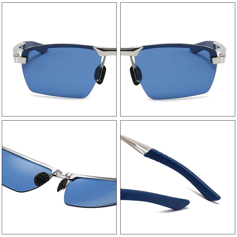 GCV Ultralight Polarized Sunglasses – Fashion Sports Eyewear for Men, Ideal for Driving, Fishing, Outdoor Travel, UV Protection Goggles