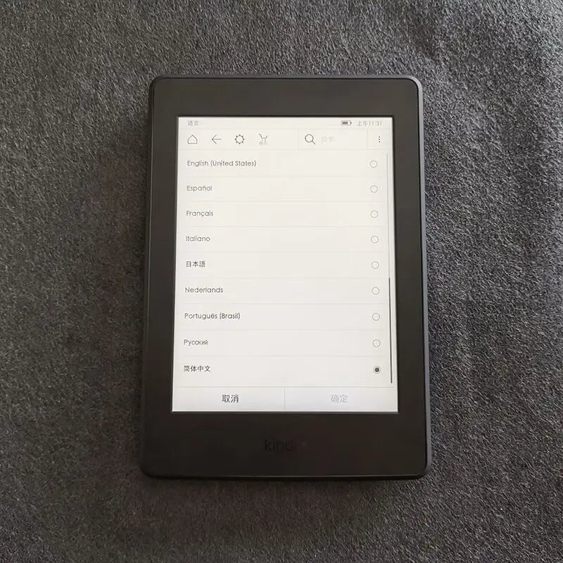 Kindle Paperwhite 6th Gen K6 Used eBook Reader, E-Ink Touchscreen Ereader, Registrable for Kindle Books