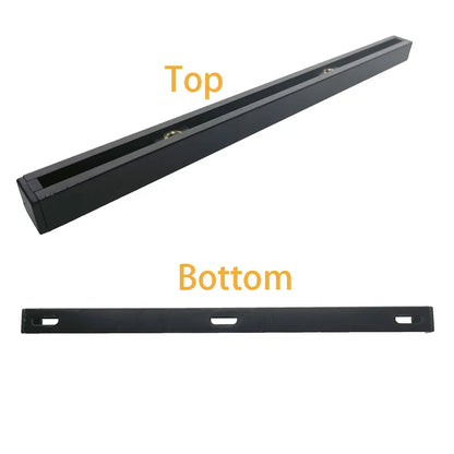 30cm/55cm Kayak Boat Aluminum Alloy Slide Track Rail – Canoe Bracket Mount, Anchor Deck Cleat, Trolley Fitting