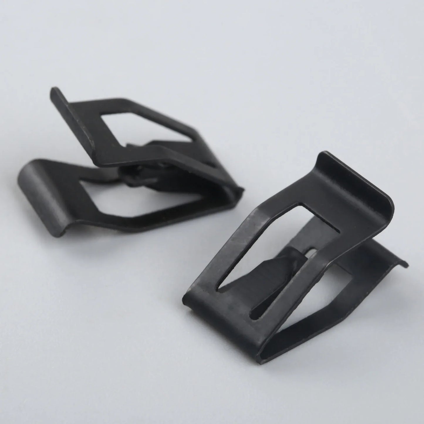 10Pcs Car Dashboard Trim Clips - Black Metal Rivet Fasteners for Ford, Mazda, Audi, Toyota