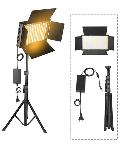 Nagnahz U800 LED Photo Studio Light - Portable Lighting for TikTok, YouTube, Gaming, and Live Video Recording