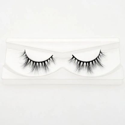 Visofree 3D Mink Eyelashes – Thick Handmade Full Strip Cruelty-Free False Lashes for Makeup M56
