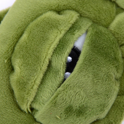 Restful Sleep Essential: 3D Sad Frog Sleep Mask - Natural Sleeping Eyeshade Cover for Women and Men, Soft Portable Blindfold for Travel, Eyepatch