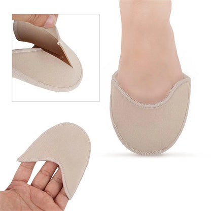Silicone Gel Toe Covers for Ballet – Forefoot Pads & Toe Protectors (Elastic Knitted Dance Shoe Inserts)