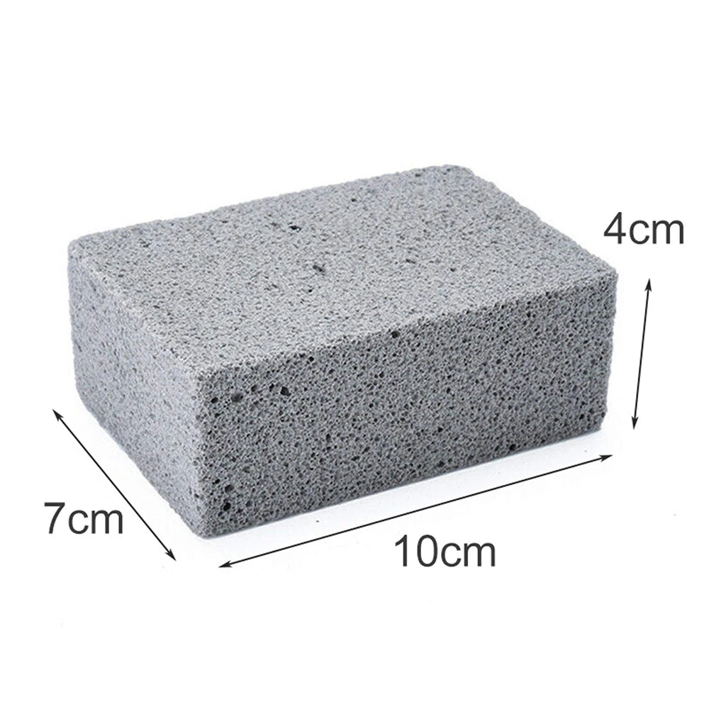 BBQ Grill Cleaning Brick Block | Barbecue Cleaning Stone | Racks Stains Grease Cleaner | BBQ Tools & Kitchen Decor Gadgets