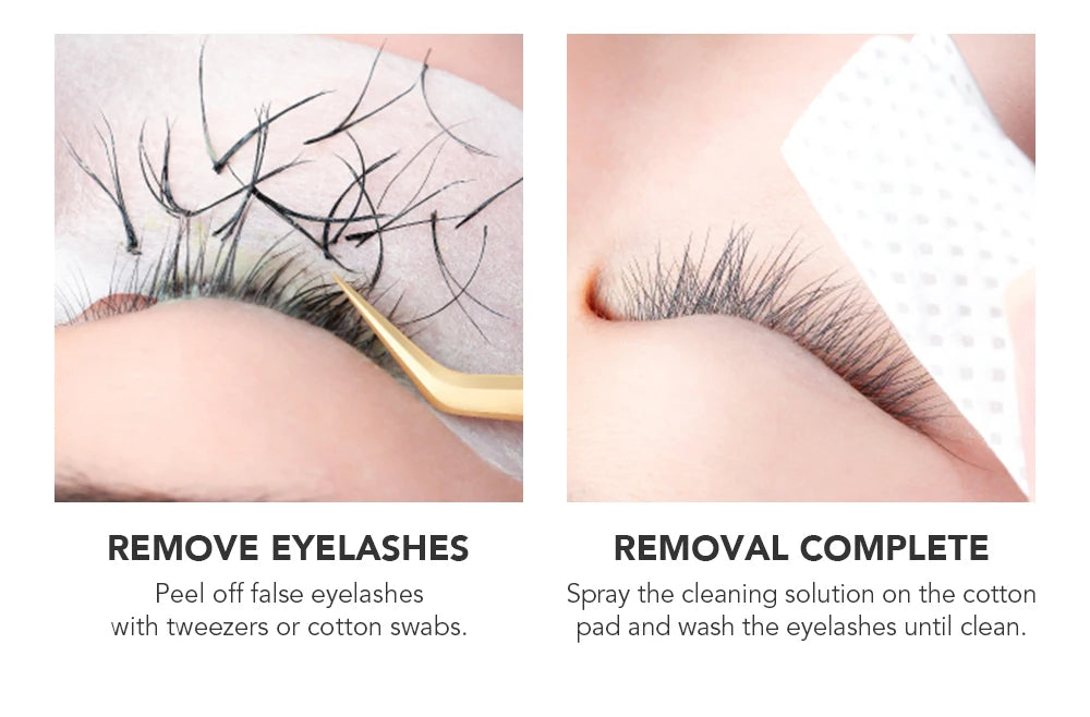 NATUHANA Eyelash Glue Remover - Quick Adhesive Unloading Cream for Eyelashes & Makeup Tools