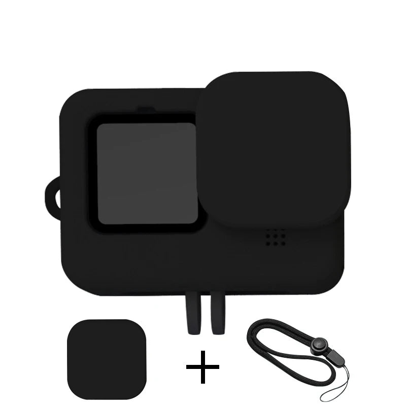 Soft Silicone Protective Case for GoPro Hero 9–13 Black – Rubber Housing Shell Accessory