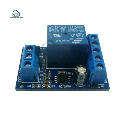 2-in-1 Automatic Water Pump Controller – DC 12V Liquid Level Sensor Switch Relay Module for Motors, Fish Tanks & Irrigation